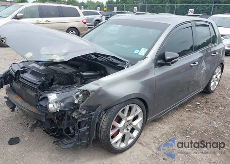 2012 Volkswagen Gti 4-Door from USA, damaged, VIN WVWHD7AJ3CW041442